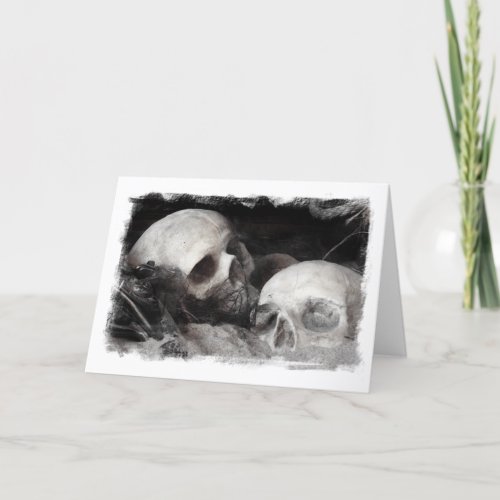 Skull Buddies Card