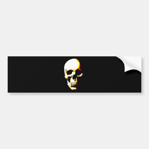 Skull Bumper Sticker