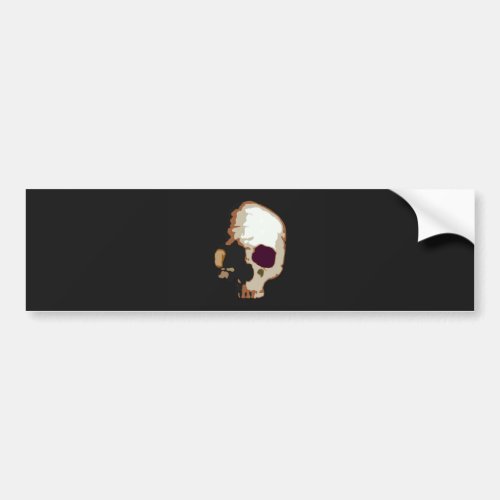 Skull Bumper Sticker