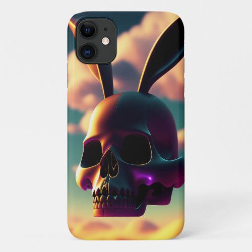 skull bunny iPhone 11 case