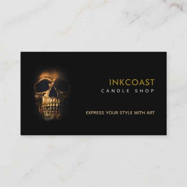 Skull Business Cards (Front)