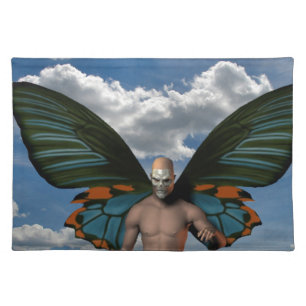 Skull Butterfly Placemat
