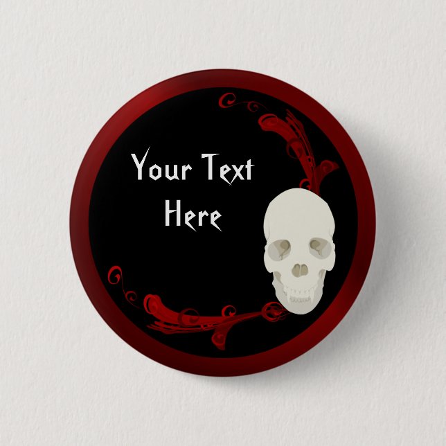 Skull Button (Front)