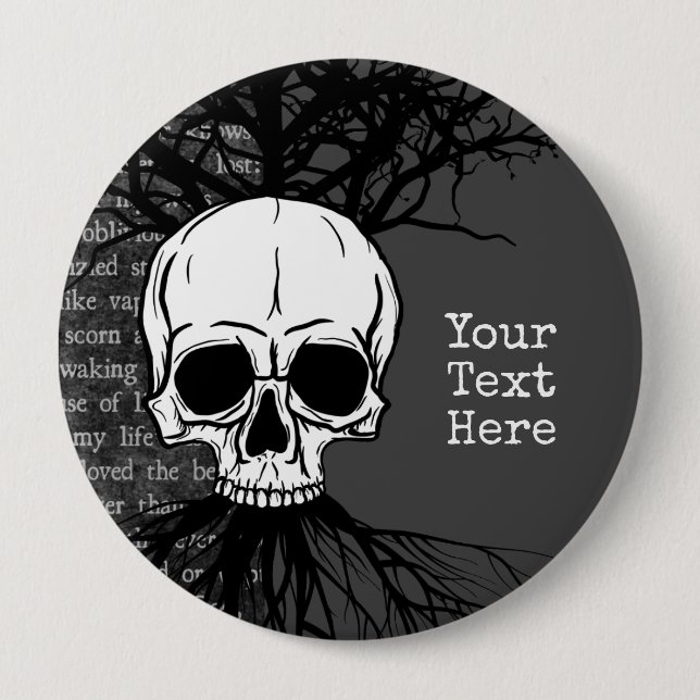 Skull Button (Front)