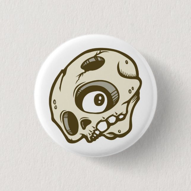 Skull Button (Front)