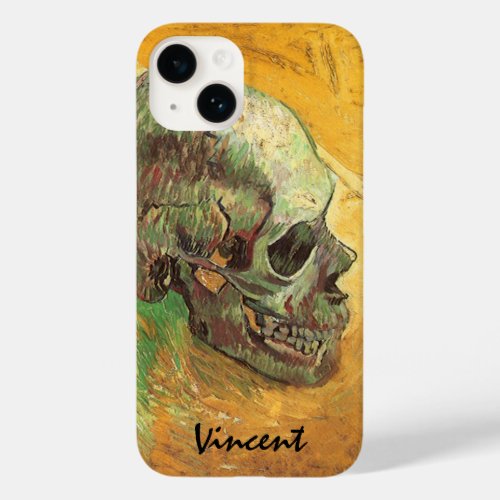 Skull by Vincent van Gogh Vintage Impressionism Case_Mate iPhone 14 Case