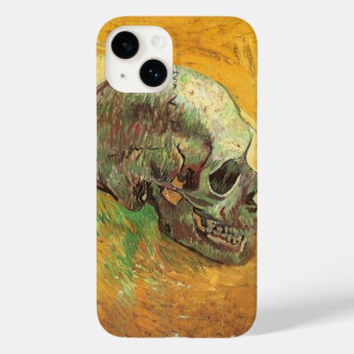 Skull by Vincent van Gogh Vintage Impressionism Case_Mate iPhone 14 Case