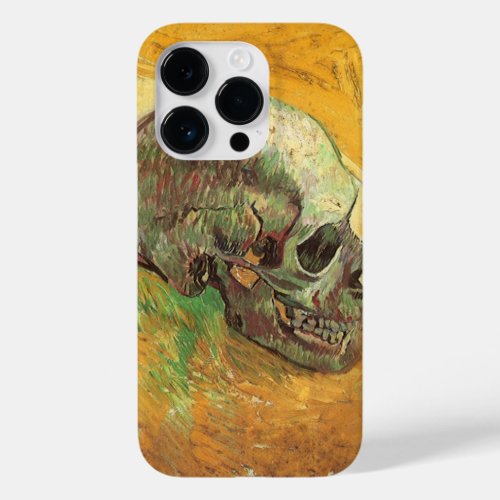 Skull by Vincent van Gogh Vintage Impressionism Case_Mate iPhone 14 Pro Case