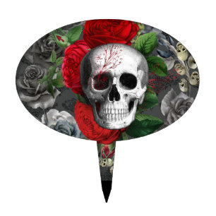 Skull Cake Topper