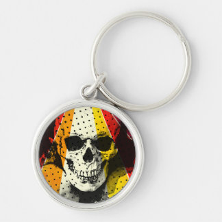 Skull Candy Carnival Keychain
