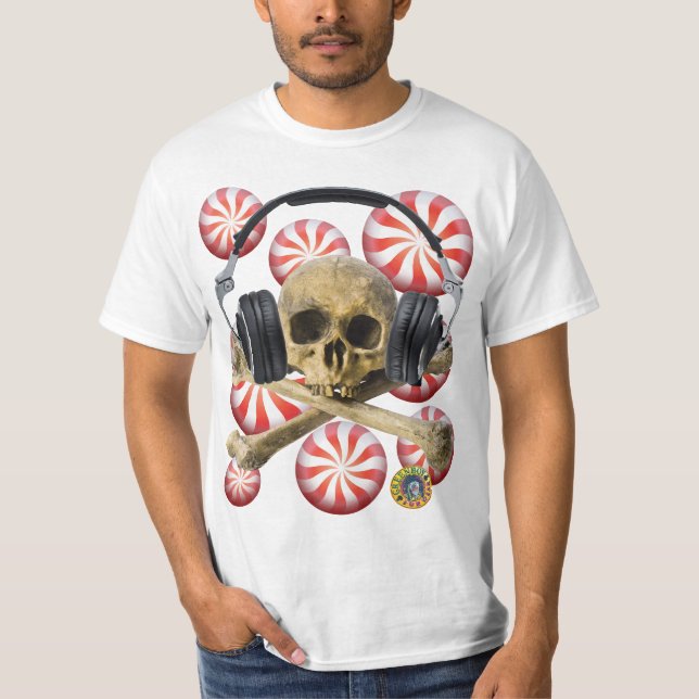 SKULL CANDY PEPPERMINT T-Shirt (Front)