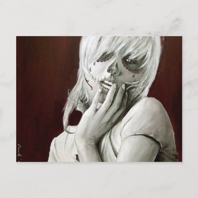 skull candy postcard (Front)