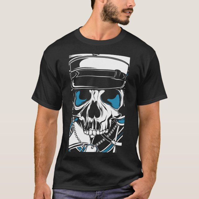 Skull Captain T-Shirt (Front)