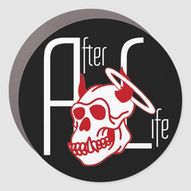 Skull Car Magnet (Front)