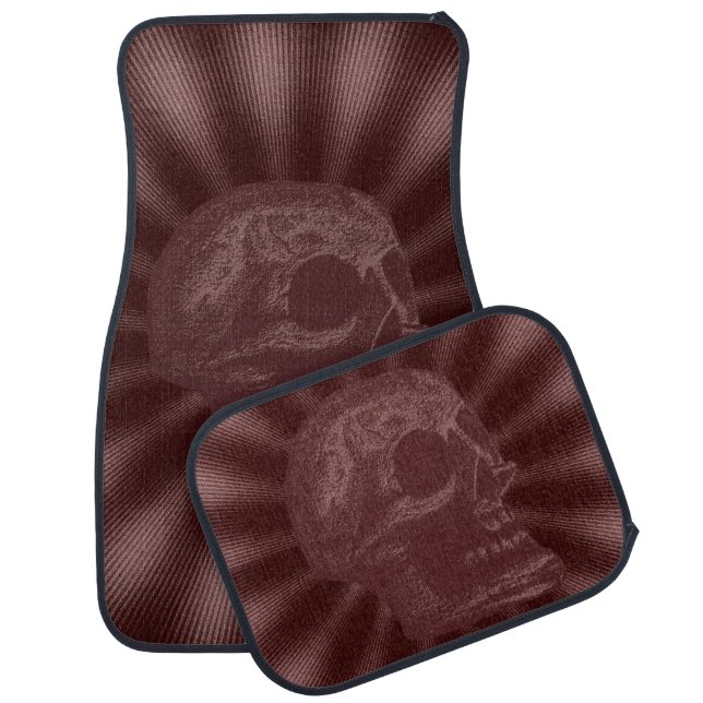 Skull Car Mat (Set)