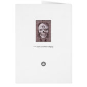 Skull card (Back)