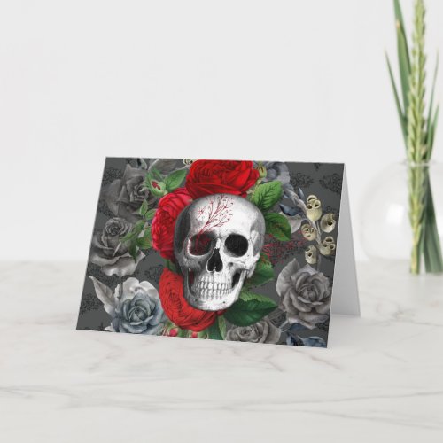 Skull Card