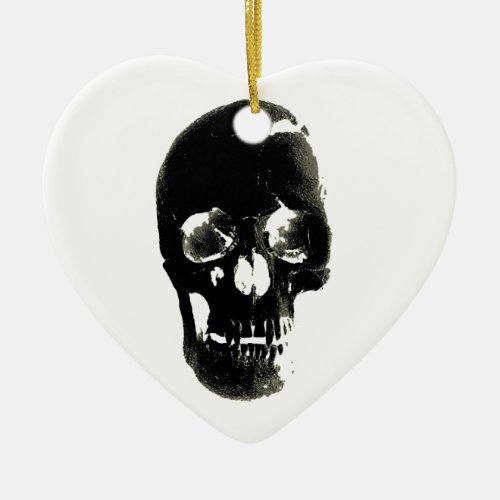 Skull Ceramic Ornament