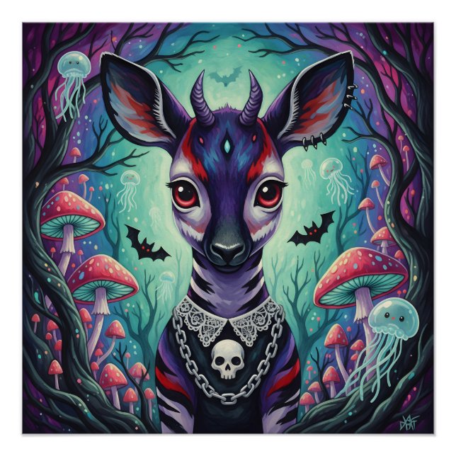 Skull-Charmed Seer Poster (Front)