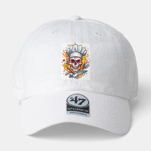 Skull Chef Kitchen Master 47 Brand Hat