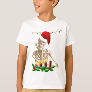 skull christmas T-Shirt