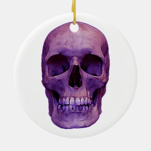 Skull Christmas Tree Ornament