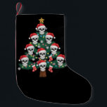 Skull Christmas Tree Pajama Cool Skeleton Santa  Small Christmas Stocking<br><div class="desc">Skull Christmas Tree Pajama Cool Skeleton Santa Hat Xmas</div>