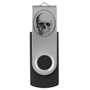 Skull Circle USB Drive