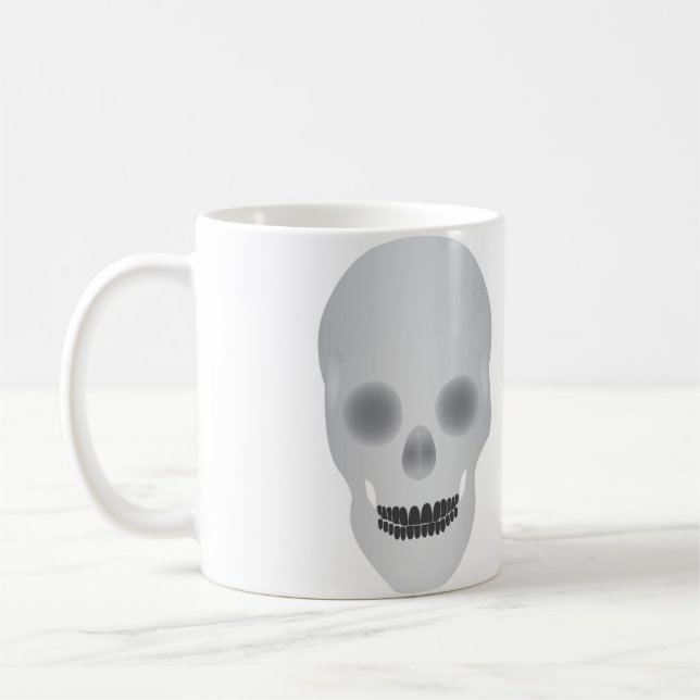 Skull Coffee Mug (Left)