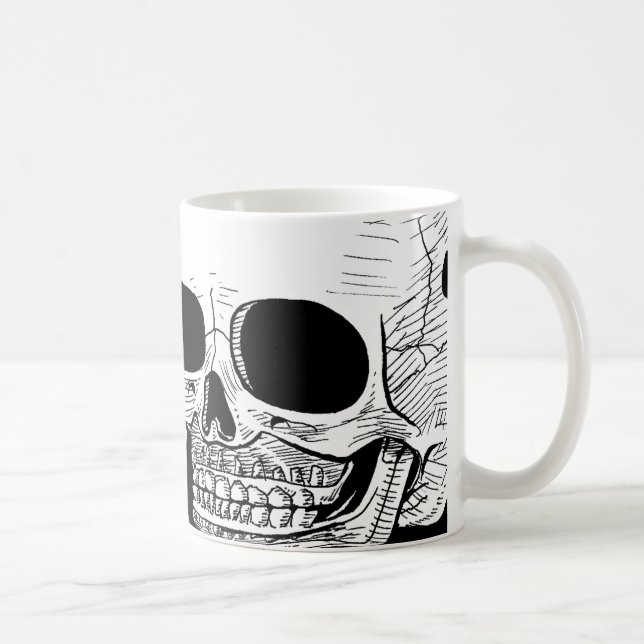 Skull Coffee Mug (Right)
