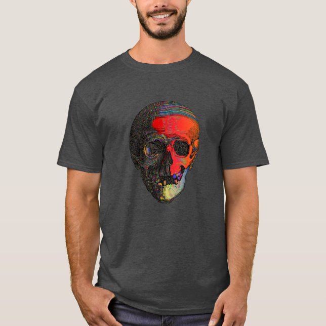 Skull Colorful T-Shirt (Front)