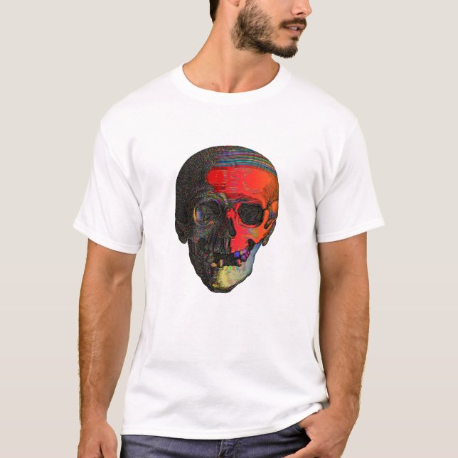 Skull Colorful T-Shirt (Front)