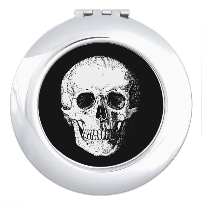 Skull compact mirror (Front)
