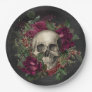 Skull, Costume party, Halloween, Gothic, spooky Paper Plates