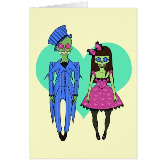 Skull Couple Cards (Front)