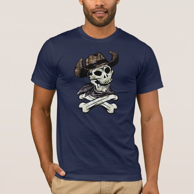 Skull Cowboy T-Shirt (Front)