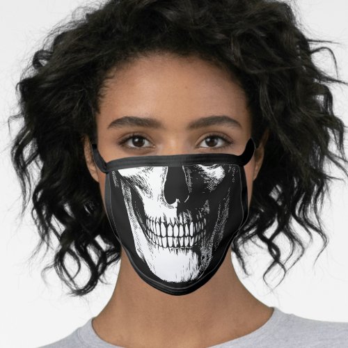 Skull Creepy Gothic Halloween Face Mask