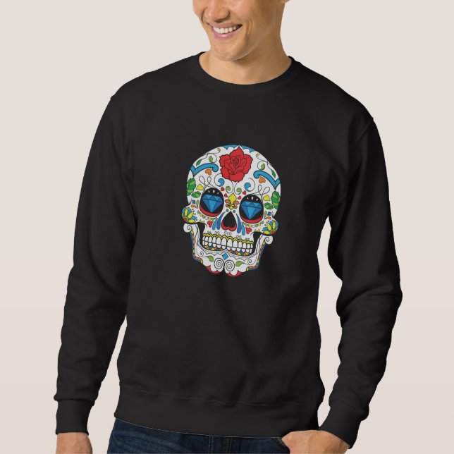 Skull Crewneck Sweatshirt (Front)