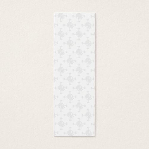 Skull &amp; Crossbone Bookmark Business Card