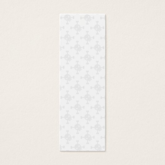 Skull & Crossbone Bookmark (Front)