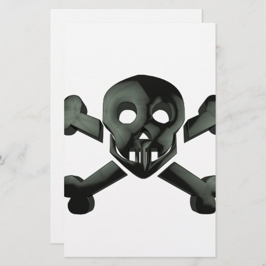 skull crossbones (Front/Back)