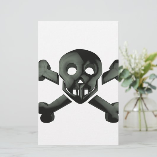skull crossbones (Standing Front)