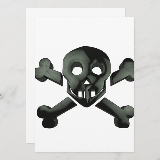 skull crossbones (Front/Back)