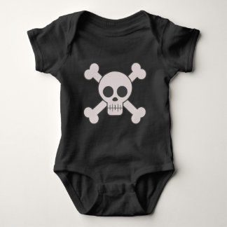 Skull & Crossbones Baby Suit Baby Bodysuit