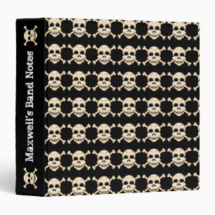 Skull & Crossbones Binder