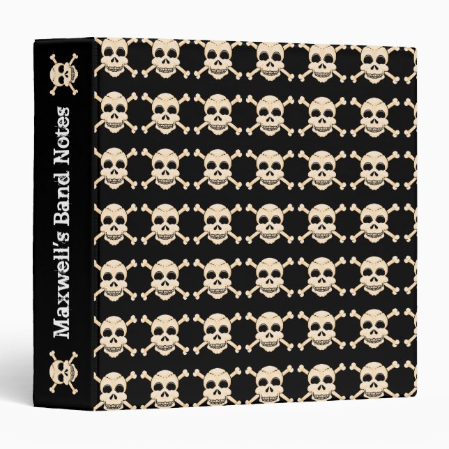 Skull & Crossbones Binder (Front/Spine)