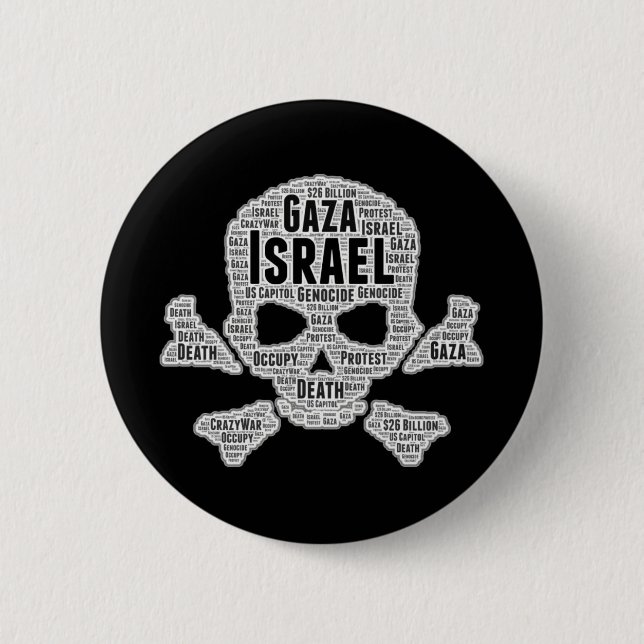 Skull Crossbones Button (Front)