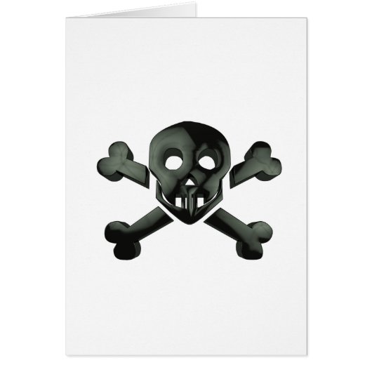 skull crossbones cards (Front)