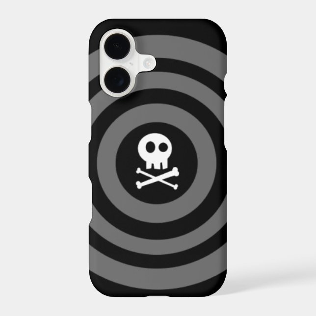 ~ Skull + Crossbones ~ Case-Mate iPhone Case (Back)