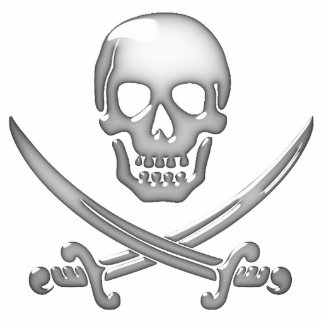 Skull & Crossbones - Jolly Roger Statuette